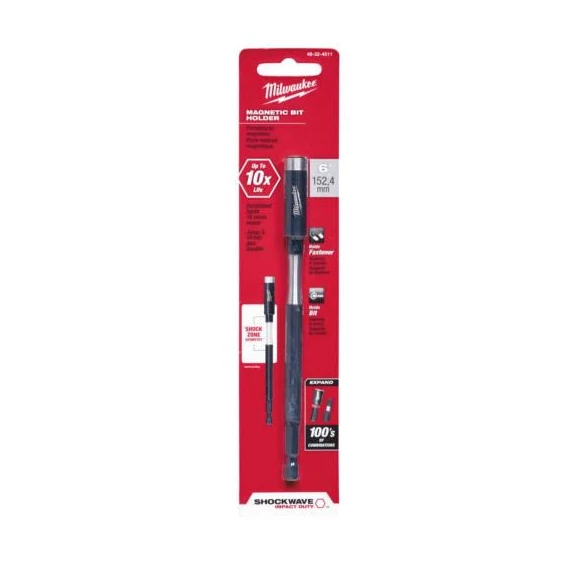 Milwaukee Bittartó mágneses 1/4 152mm Shockwawe (4932471822)