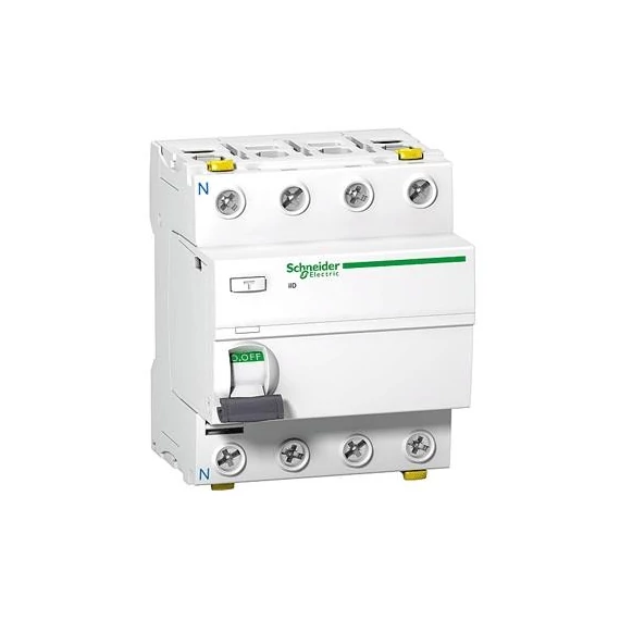 Fi-relé 4P 63A 500mA SCHN AC+Pulzáló (23403)