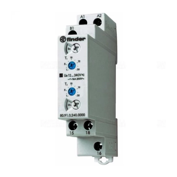 Időrelé ütemadó 16A/250V 12-240V AC DC (80.91.0.240.0000)
