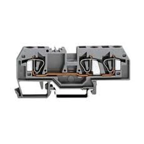 Vezetékösszekötő 3x0,2-6mm2-ig átmenők Wago (282-681)