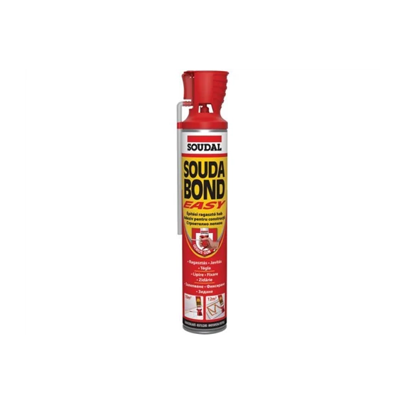 SOUDAL PU ragasztóhab Soudabond Easy Genius Gun 750ml kézi (121419)