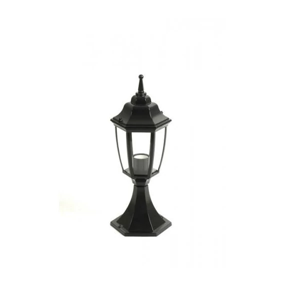 Állólámpa kültéri fekete 45cm 60W E27 IP44 (VT25589)