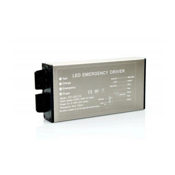 Vészvilágítás meghajtó , inverter LED panelekhez 3-60W (FAT-LED-F1A)