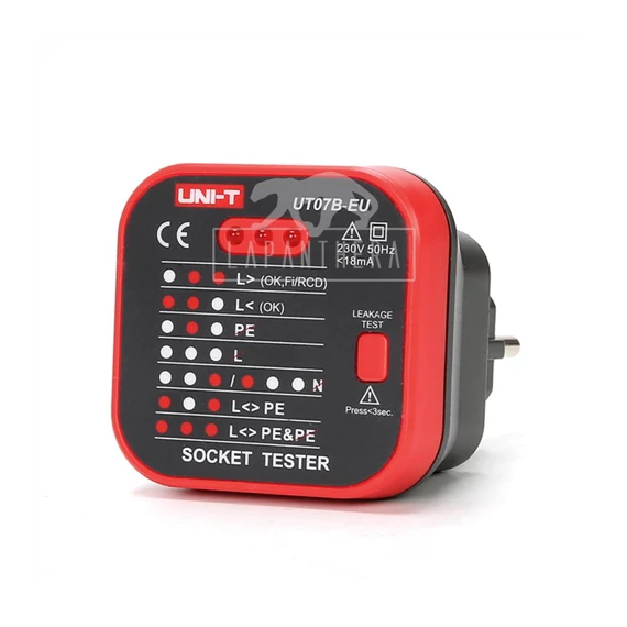 Konnektor teszter (UNI-T UT07B)