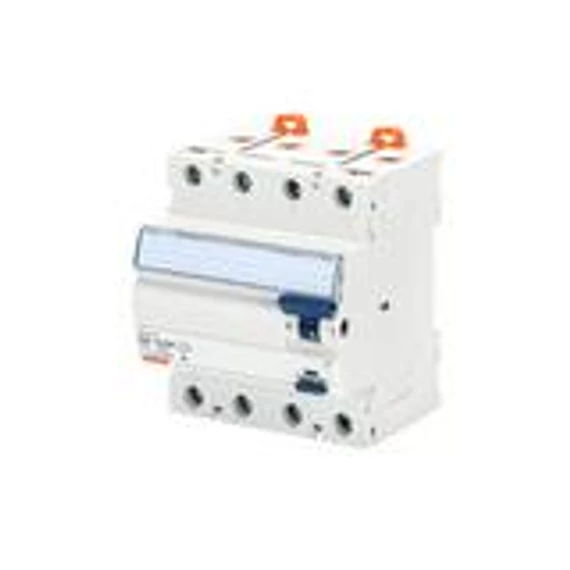 Fi-relé 4P 25A 10mA A-típus 10kA analóg  90RCD IDP GEWISS (GWD4111)