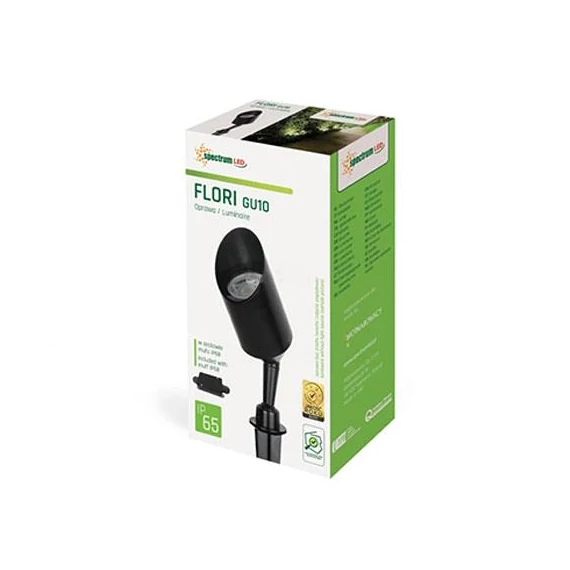 FLORI Gu10 kerti lámpa földbe szúrható IP65 (SLIP012009) Megszűnt!!!!
