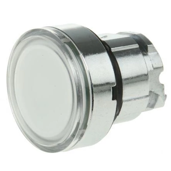 ZB4-BH013 nyomógomb fej világító fehér led reteszelt (ZB4-BH013)