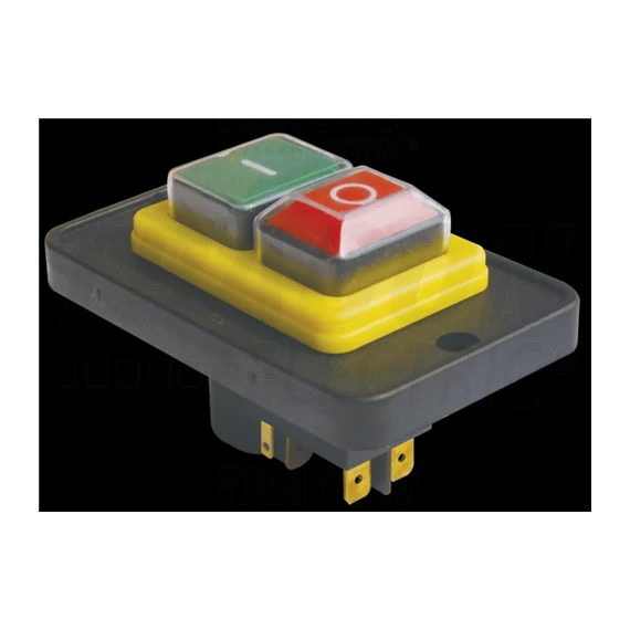 Biztonsági kapcsoló 5PIN, 230 VAC, 12A/AC3, IP54, 6,3×0,8