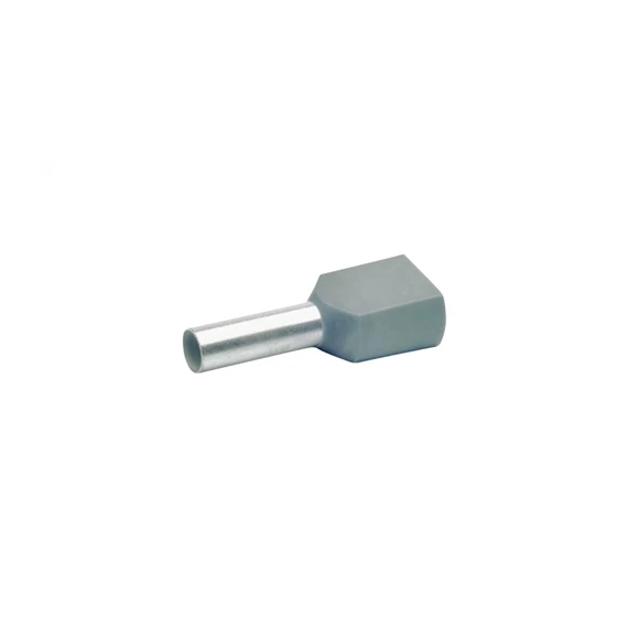 Érvéghüvely iker szig. 2x6mm2  14mm (BIM00561) 