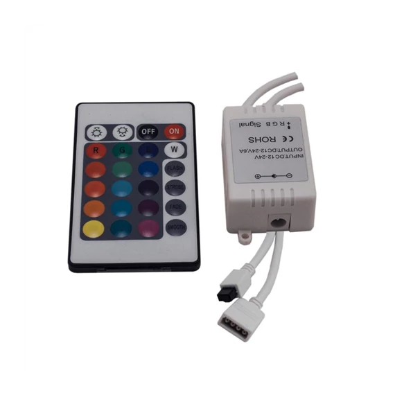 Led szalag fényerőszabályzó RGB 12-24V  72W 