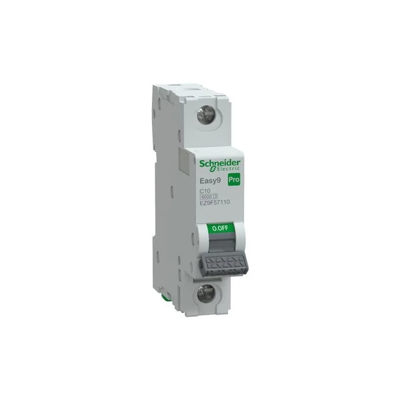 EASY9 PRO Kismegszakító 1C 10A 6kA Schneider (EZ9F57110)