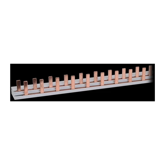 Soroló sín csapos max. 1P+N,54modul, 1m, 63A, 230/400VAC (TFSS-1+N)