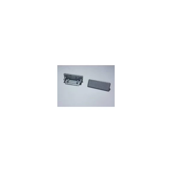 Led szalaghoz alu profil Surface10 végzáró szürke (77280022)