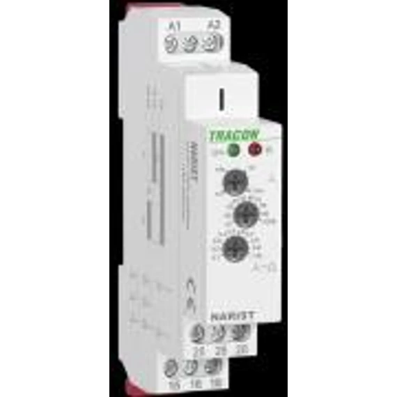Csillag-delta időrelé AC/DC12-240V, t1:0,1s-10min t2:0,1s-1s 16A/AC1, 250VAC/24VDC