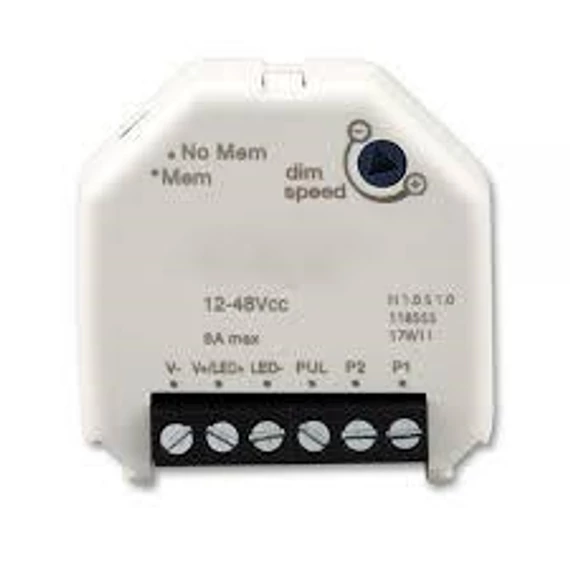 Led izzóhoz és szalaghoz univerzális fényerő szab.12-48V 8A (112451)