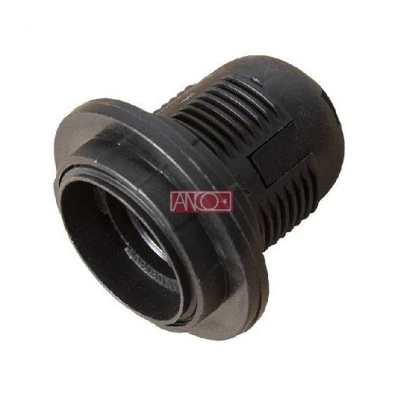Foglalat E27 60W egyenes 2gyűrűvel (321213)