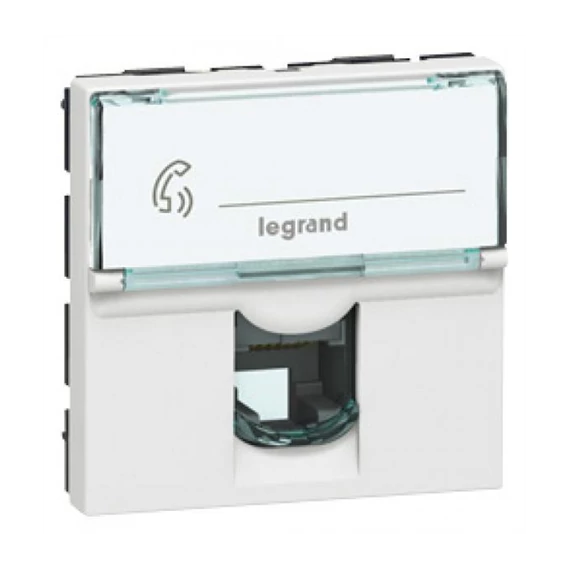 Program Mosaic LCS2 RJ45 aljzat Cat 6 FTP, 2 mod, alumínium (79465)						