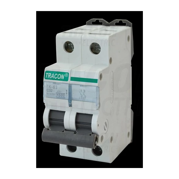 Kismegszakító, 2 pólus, B, 10A, 4,5 kA (MB-2B-10)