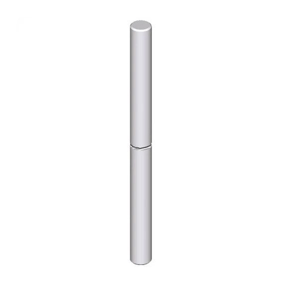 J.P. Felfogórúd 2000mm D16mm aluminium (103112)