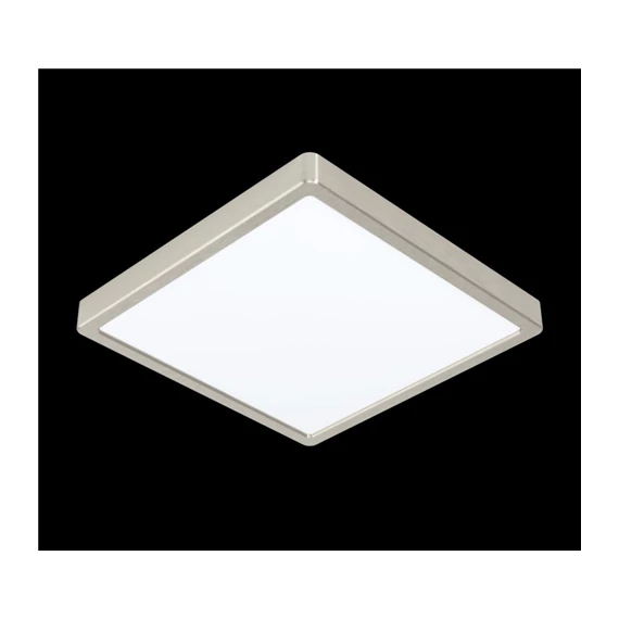 LED fk. lámpa 20,5W 28,5x28,5cm 4000K 2500lm nikkel Fueva5 (99254)
