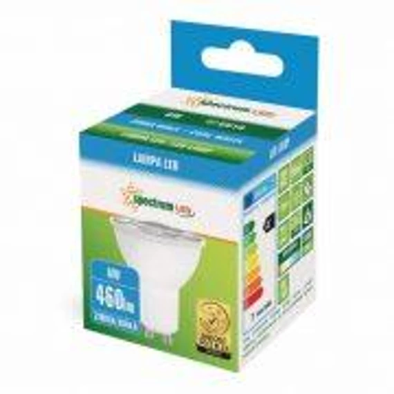 LED izzó GU10 6W 230V CW 460lm (WOJ14105)