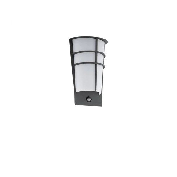 Kültéri LED fali 2x2,5W antracit/fehér  IP44 mozgásérz. Breganzo 