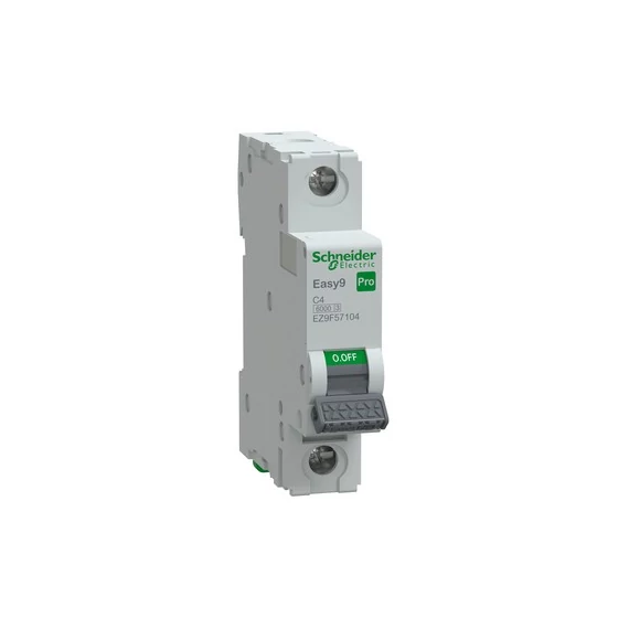 EASY9 PRO Kismegszakító 1C  4A 6kA Schneider (EZ9F57104)