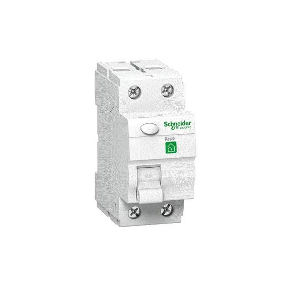 Fi-relé R9 2P 40A 30mA; AC-típus Schneider (R9R11240)