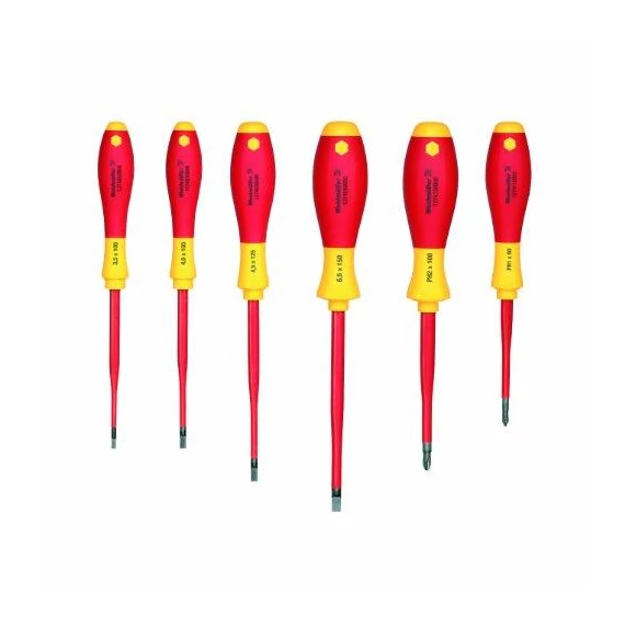 Csavarhúzó készlet 6db-os 1000V, Weidmüller Red-Line, SDIL S 3-6,5/PH1/2 (9042260000)