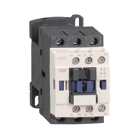 Mágneskapcs.18A 3z 230VAC 1z-1ny csavaros 7,5kW/400VAC LC1D185P7