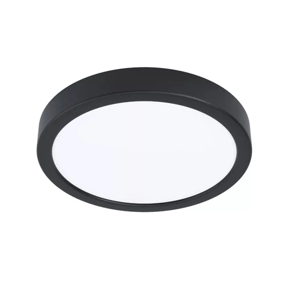Kültéri LED menny. 20,5W 3000K 2400lm 28,5cm kerek fekete IP44 Argolis2 (900278)
