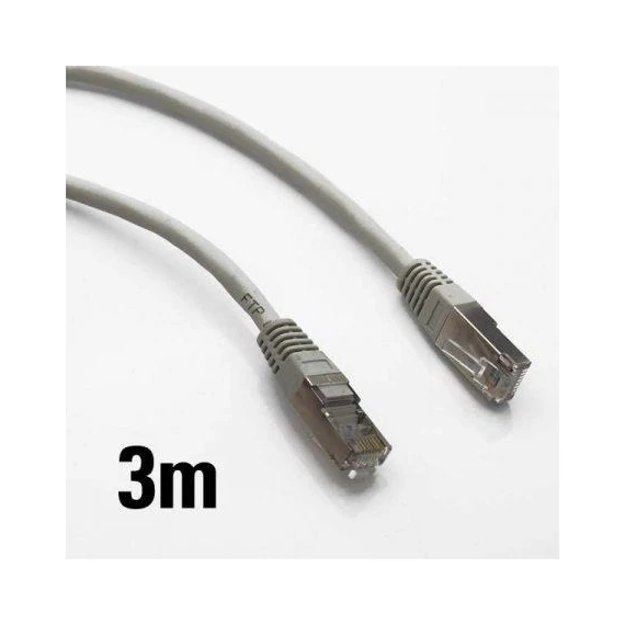Szerelt Cat.6e kábel 3m sárga (TA-PUTP030C6SA)