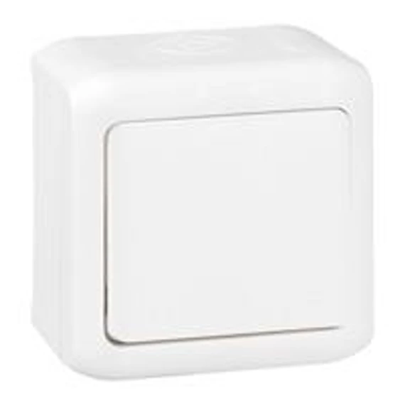 Forix N101 IP44 egypólusú nyomó fehér (782364) 