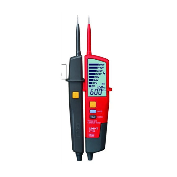 Feszültség teszter; AC/DC feszültség 6V-690V UNI-T (UT18D)