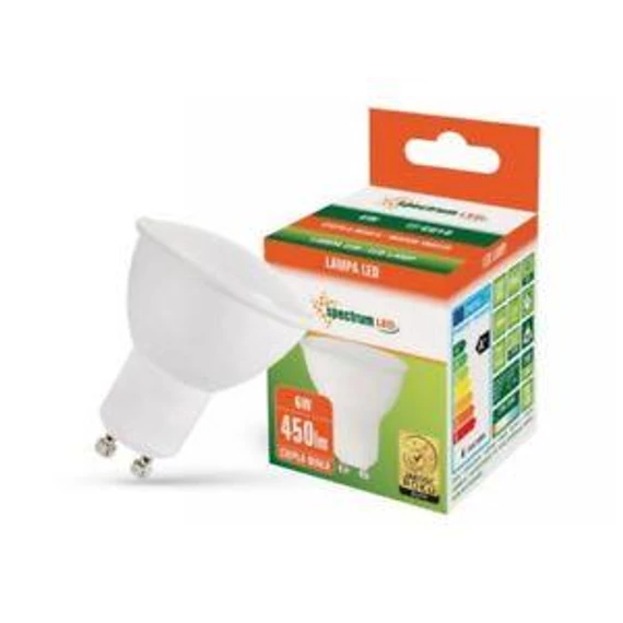 Led GU10 230V 6W SMD WW 450lm matt búra (WOJ13265)