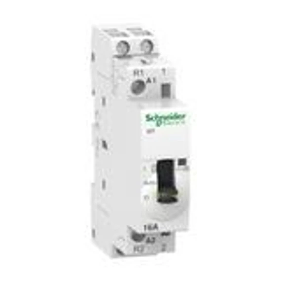 Mágneskapcsoló installációs 16A 250V AC 1-z 1-ny 230-240V AC-műk 1mod Acti9 iCT Schneider (A9C23715)