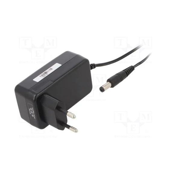 Hálózati adapter 600mA, fix csatlakozóval 2,5x5,5mm (MW MA06/G+)