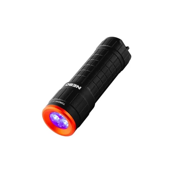 NEBO Torchy UV-lámpa, Dual UV-A technológia, 2 féle világítási mód, alumínium kialakítás, IPX4 (NEB-FLT-1061-G)