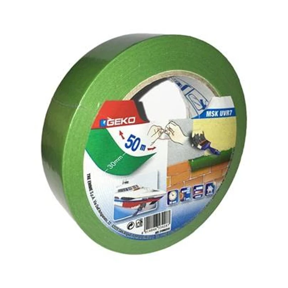 Maszkolószalag 30mmx50m kültéri GEKO festősz. (8912849)