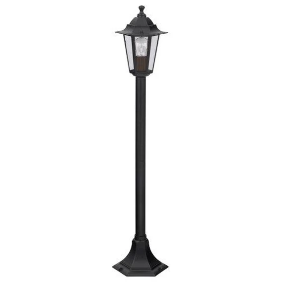 Kültéri álló lámpa 1m E27 60W fekete IP43 Velence (8210)