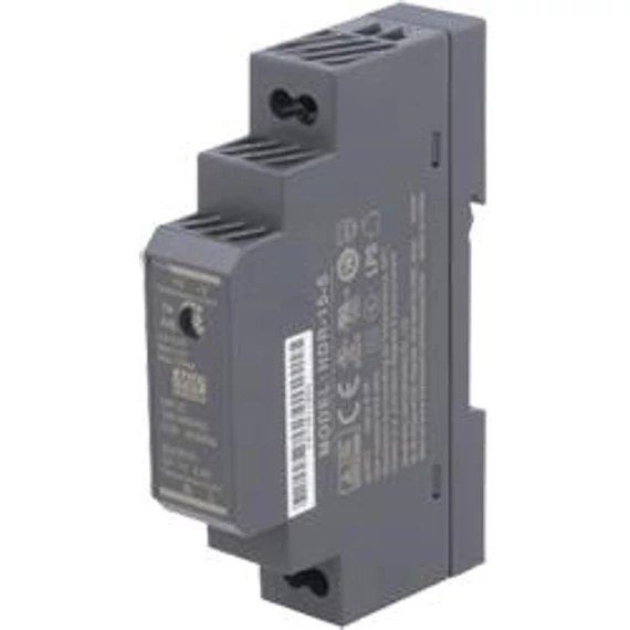 Tápegység AC/DC 5VDC 2,4A  12W HDR-15-5MeanWell 