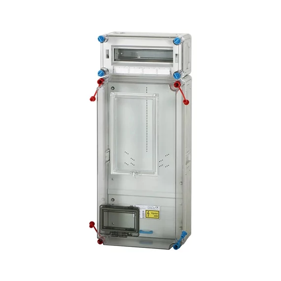 Hensel Basic HB3012-U1 1xM63A fogy.mérő szekrény 3F+elmenő HEN24.E182 (HB3012-U1)