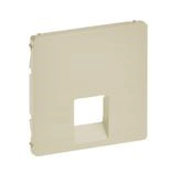 Valena Life 1xRJ45/RJ11 csatlakozó aljzat fedlap krém (755411)