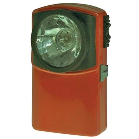 Elemlámpa lapos fém 4,5V (P22621)