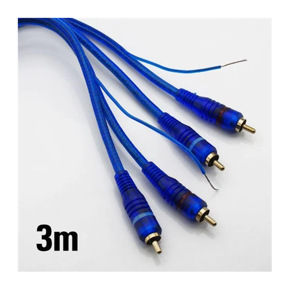 RCA-RCA kábel 3m sztereó (7581AB)