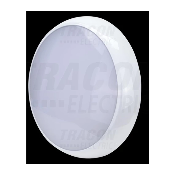 LED lámpa fk. 16W, 1600lm, 3000/4000/6500K, 1-8m, 10s-12m, IP54 mozgásérz.