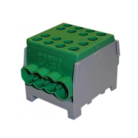 Sorkapocs zárt zöld HLAK35-1/6m2, fővezetéki, 2x35mm2+6x25mm2 (2080185)