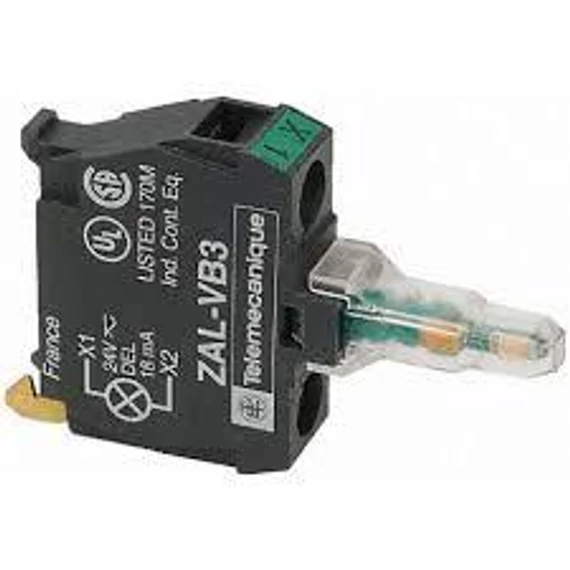 ZALVB1 Led blokk aljzatra 24V AC/DC fehér (ZALVB1)