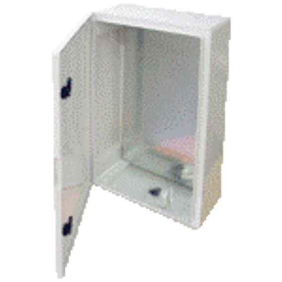 Müanyag elosztószekrény 40x30x16,5cm IP65 szer.lapos (TME403017)