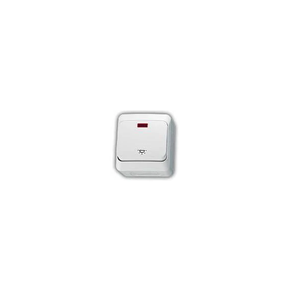 Pdk 2.4-N101 jL egypólusú nyomó lámpa jeles,jelzőfényes IP44 (WDE000516) Cedar Plus 